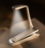 Könyvre csíptethető lámpa Bookchair Clip-On LED Ezüst