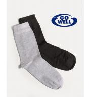 Egészségügyi zokni antimikrobiális GoWell MED X-Static
