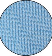 Előke tépőzárral PVC/PE Kék