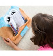 Puha alátét könyv, könyvolvasó vagy tablet alá Cuddly Reader Owliver