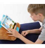 Puha alátét könyv, könyvolvasó vagy tablet alá Cuddly Reader Owliver